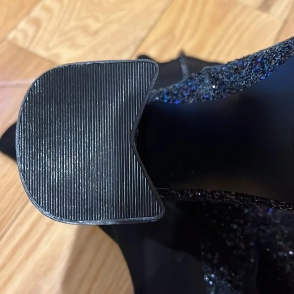 New Shelley’s of London Ely Glitter stretch boots 6.5 - Picture 6 of 15